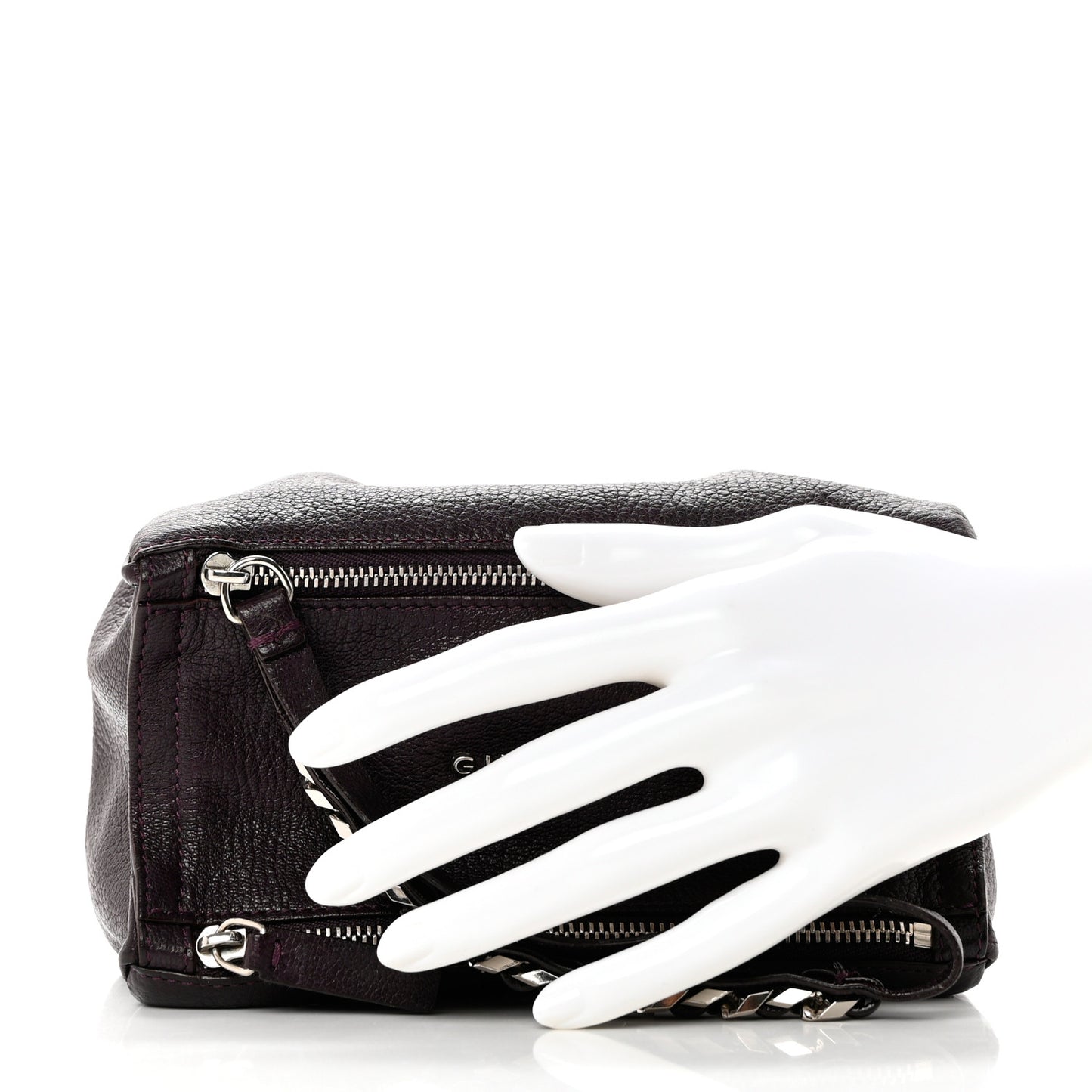 Sugar Goatskin Pandora Wristlet Oxblood