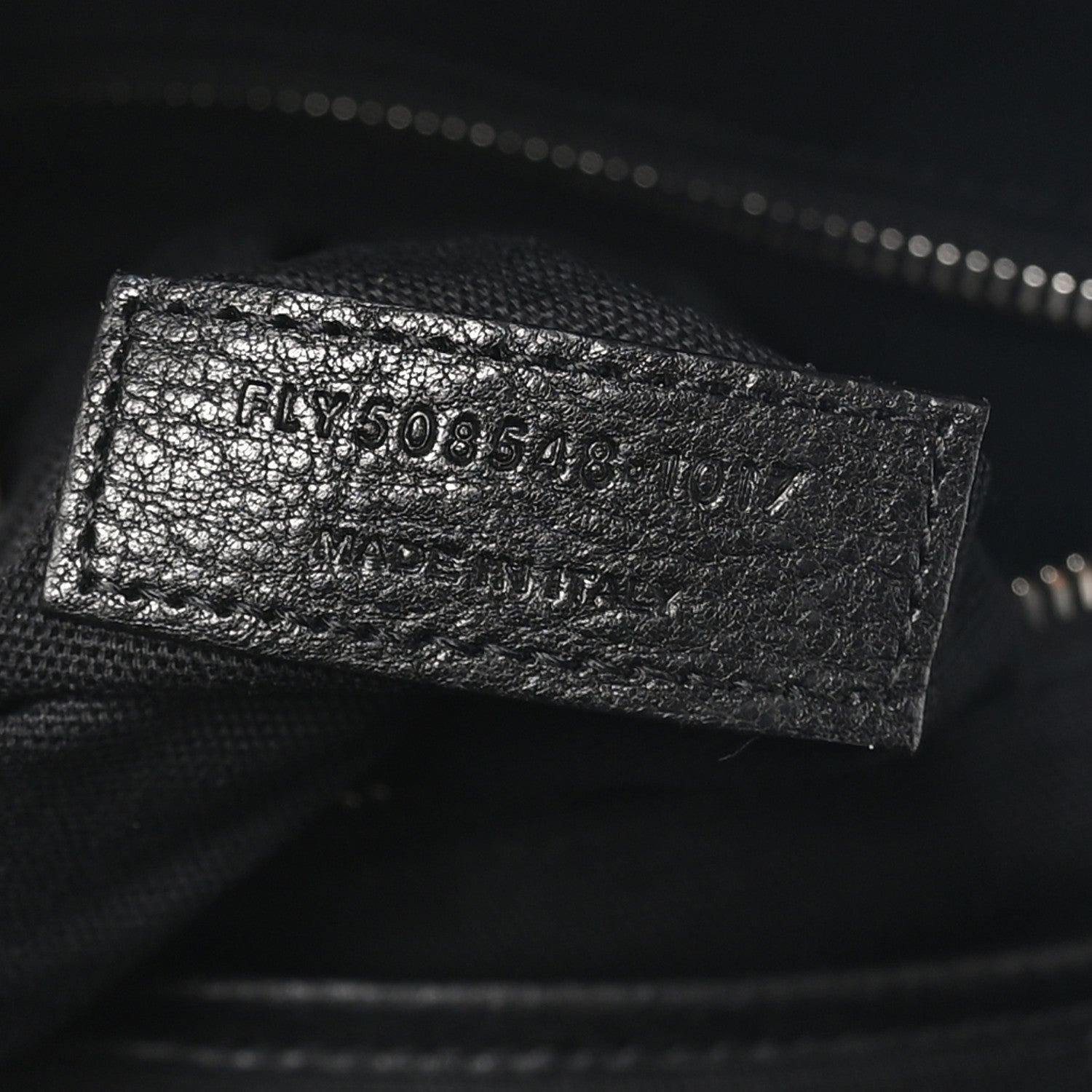 Saint Laurent Canvas Rive Gauche City Backpack White Black 7 of 10