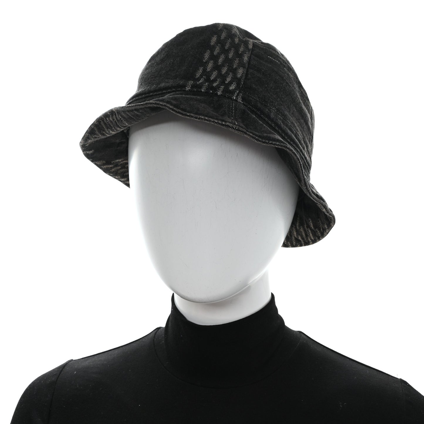 x NIGO Monogram Giant Denim Giant Damier Wave Sun Hat 60 Gray