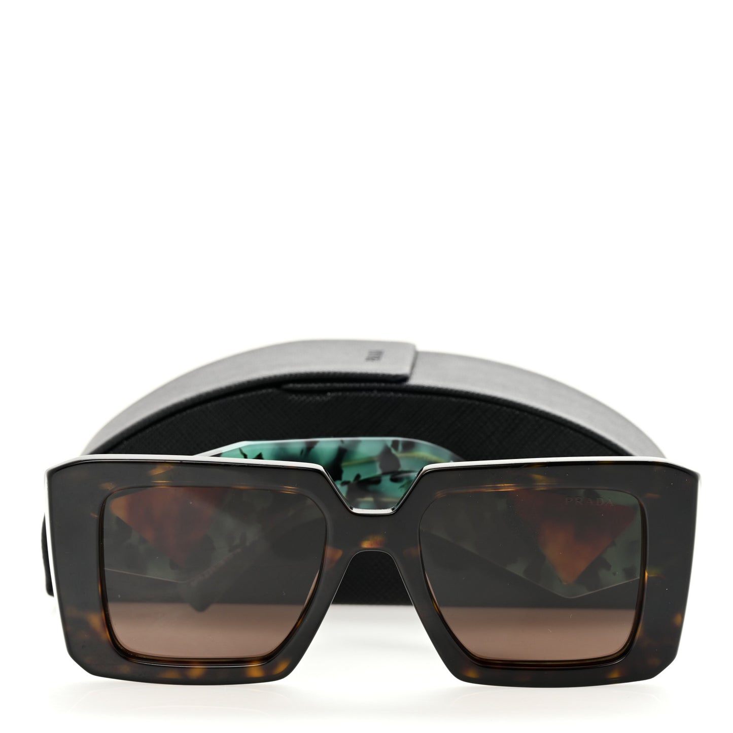 Acetate Symbole Sunglasses SPR 23Y Red Tortoise