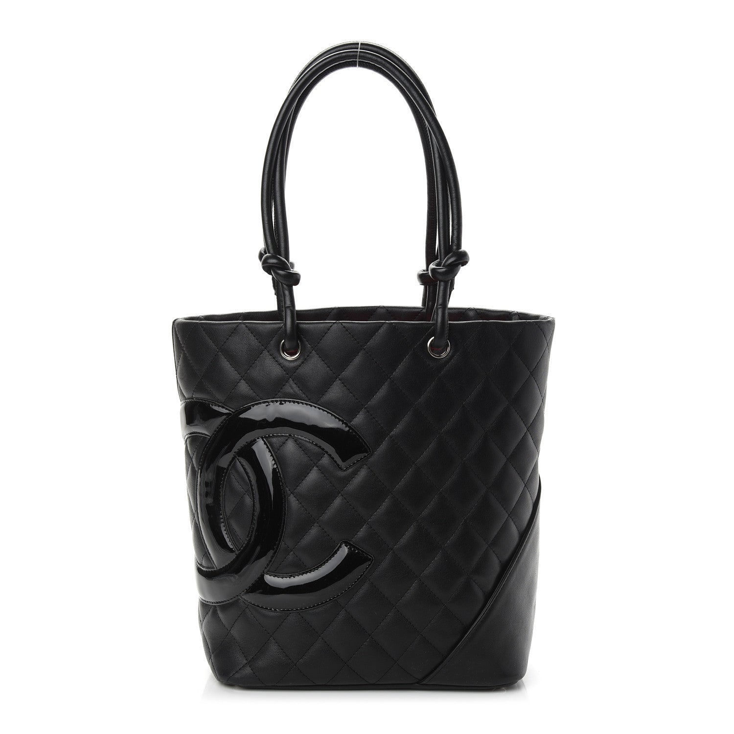 Chanel Calfskin Quilted Medium Cambon Tote Black 1 of 10
