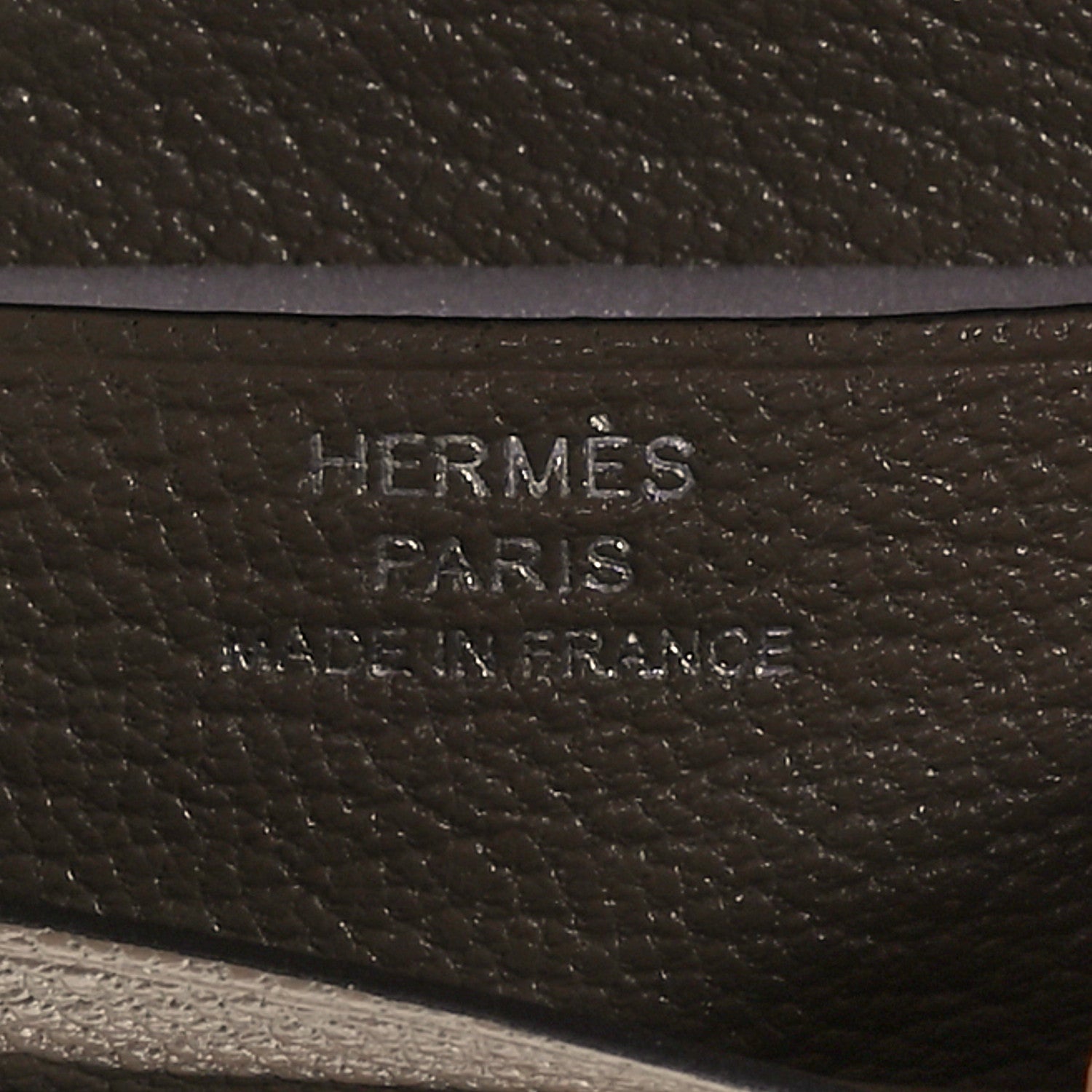 Hermes Chevre Mysore Bearn Gusset Wallet Etoupe 6 of 8