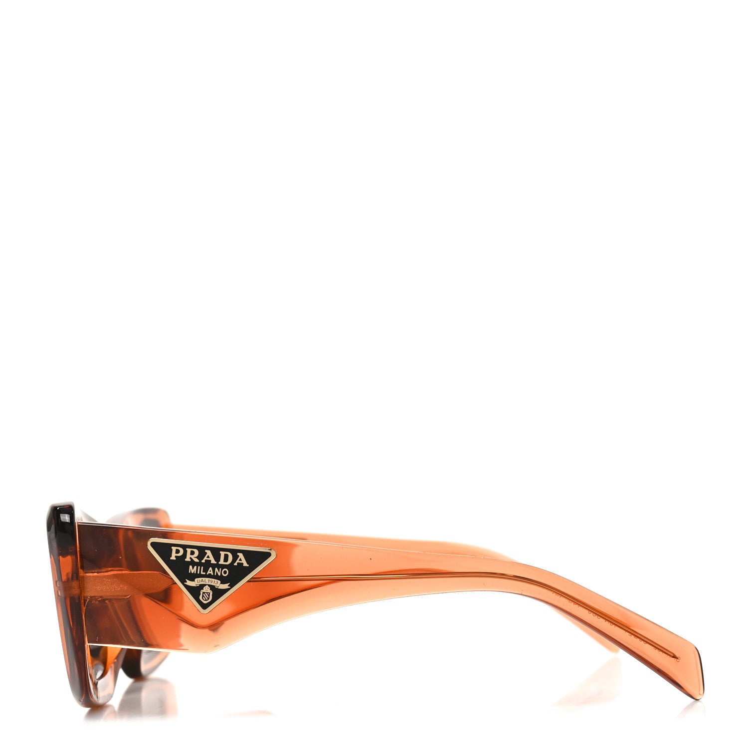 Prada Acetate Symbole Sunglasses SPR 13Z Brown 3 of 7