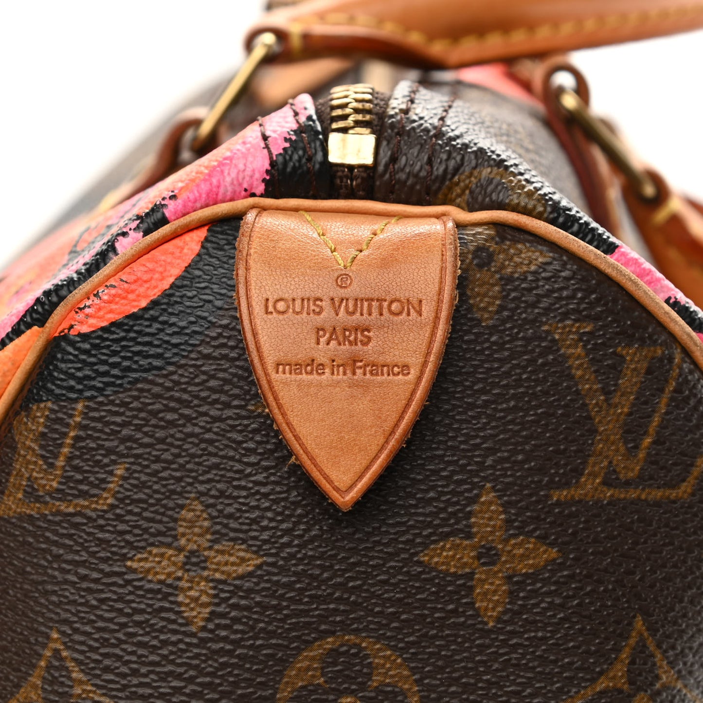 Monogram Roses Speedy 30