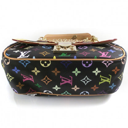 Louis Vuitton Monogram Multicolor Gracie MM Black 4 of 8