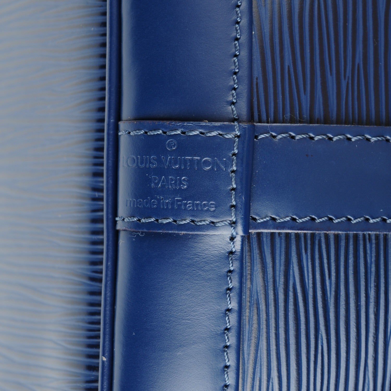 Louis Vuitton Epi Petit Noe NM Indigo 7 of 7