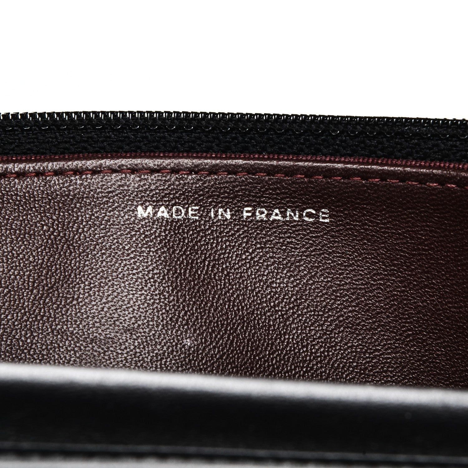 Chanel Lambskin Quilted Wallet On Chain WOC Black 6 of 8