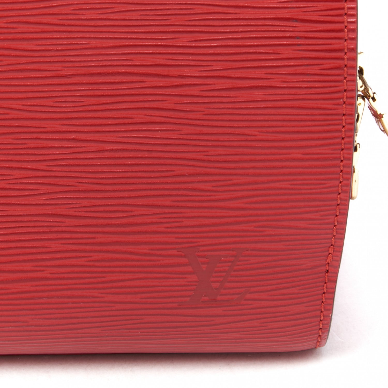Louis Vuitton Epi Pont-Neuf Castillan Red 8 of 8
