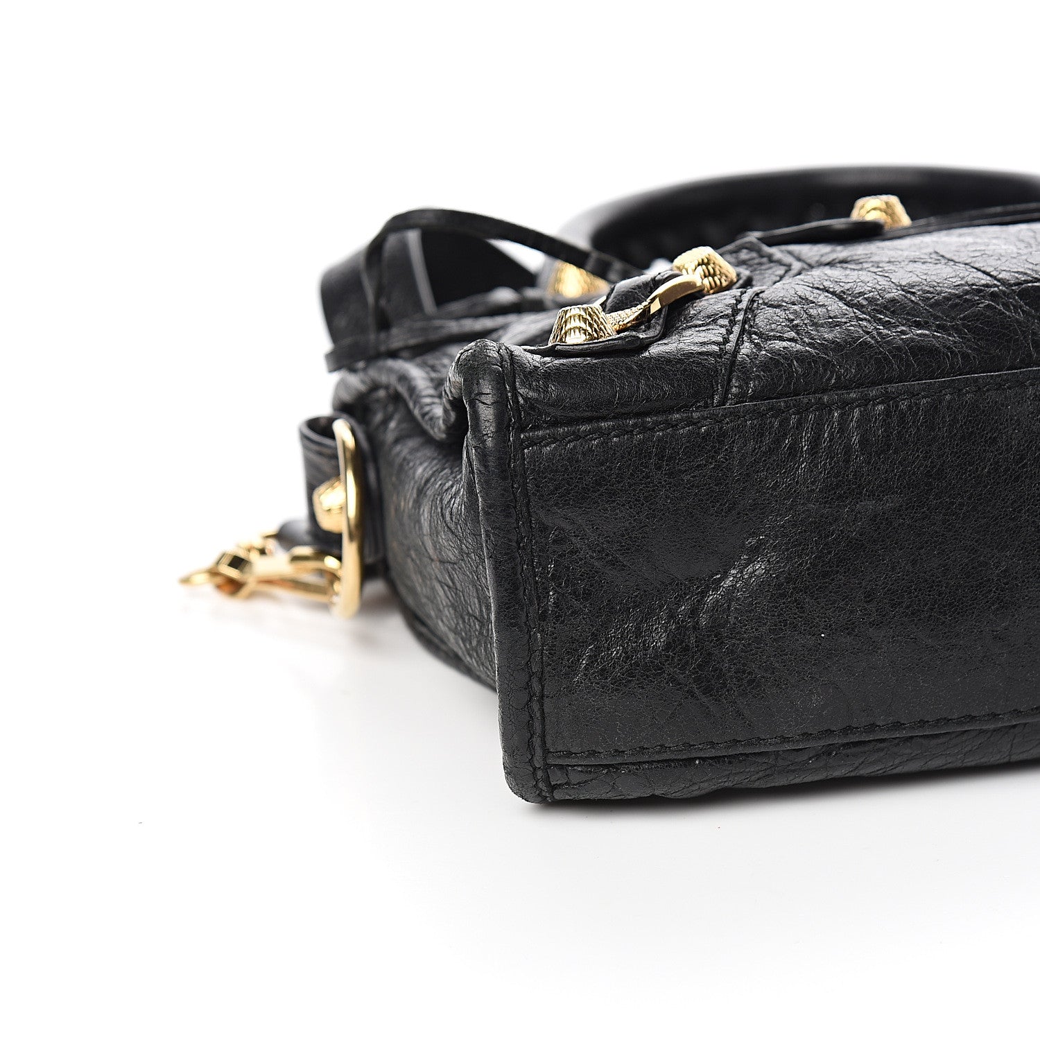 Balenciaga Agneau Giant 12 Gold Hardware Mini City Black 8 of 11