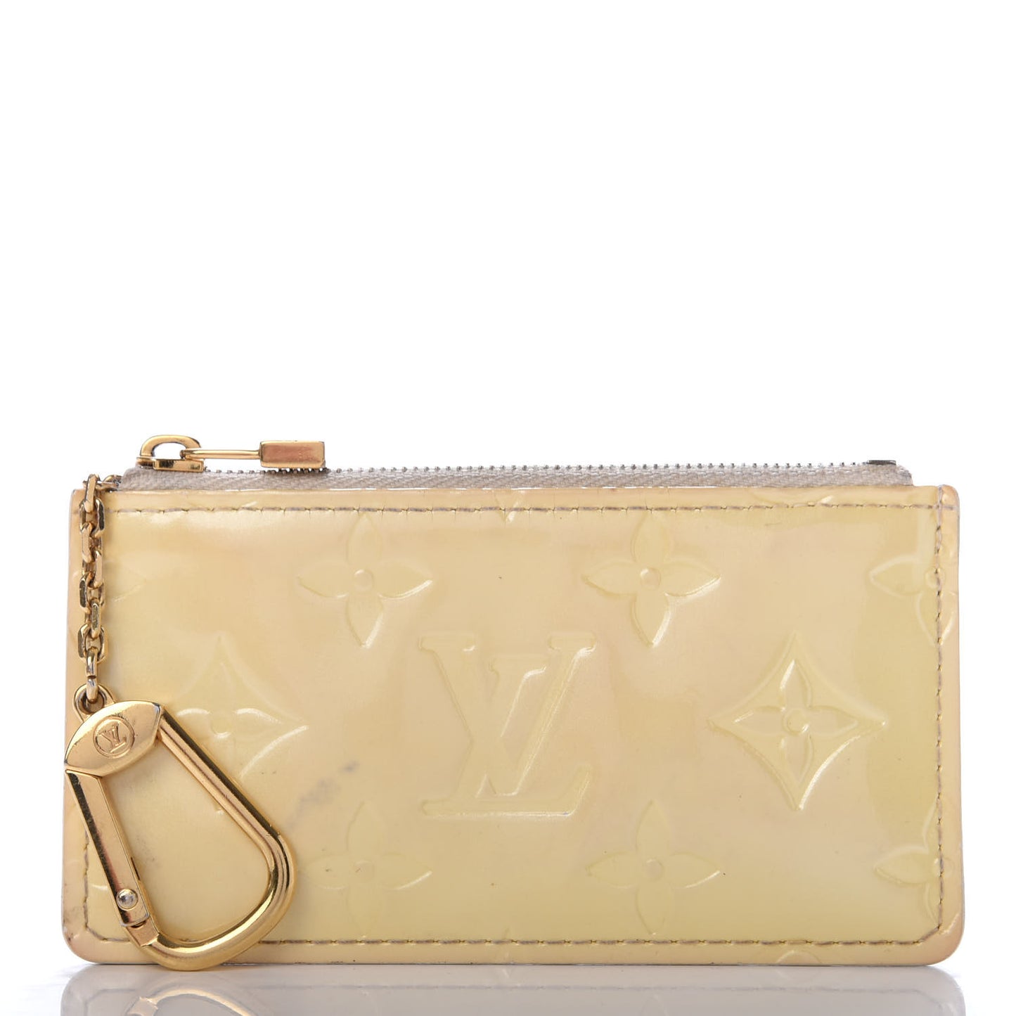 Vernis Key Pouch Perle