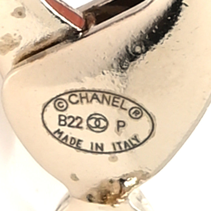 Chanel Metal Chain CC Heart Coco In Love Belt 90 Gold 4 of 4
