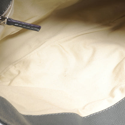 Chloe Leather Paddington Tote Gris Vert 5 of 7