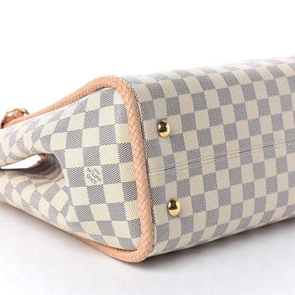 Louis Vuitton Damier Azur Propriano Rose Ballerine 8 of 9