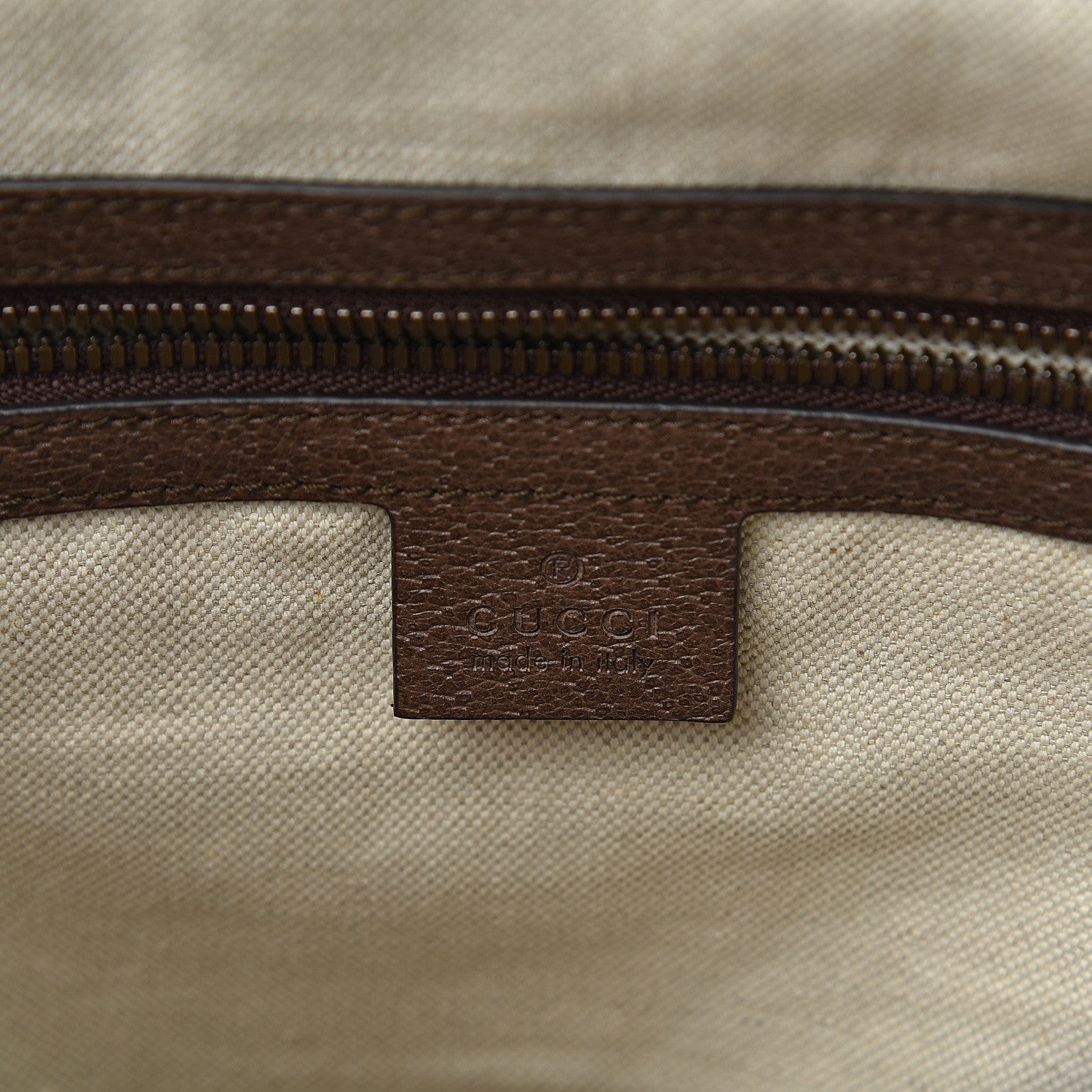 Gucci GG Supreme Monogram Medium Ophidia Day Backpack Brown 6 of 11