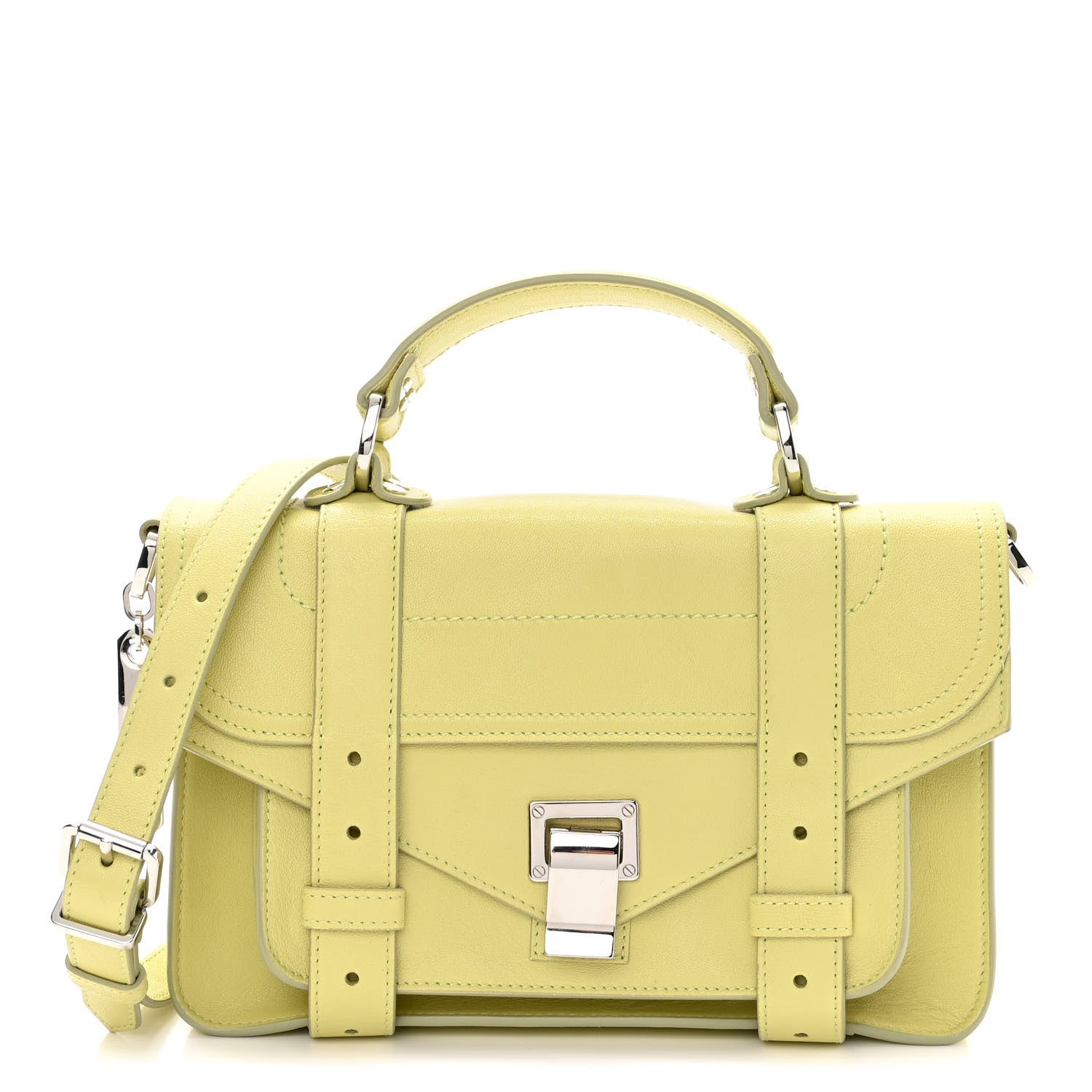 Proenza Schouler Lambskin Tiny PS1 Pale Green 1 of 11