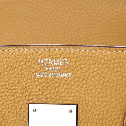 Hermes Togo Birkin 35 Curry 6 of 7