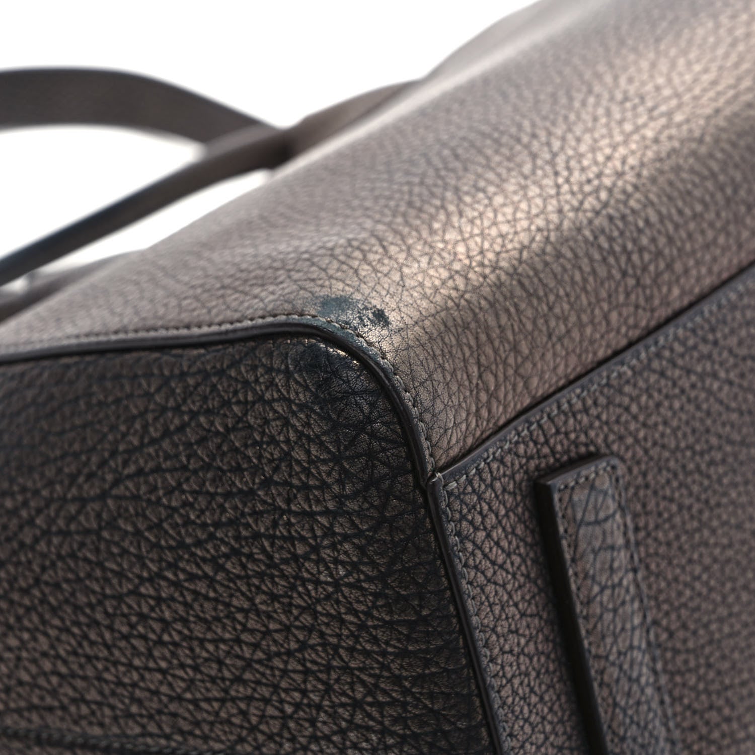 Givenchy Metallic Sugar Goatskin Medium Antigona Gunmetal 11 of 12