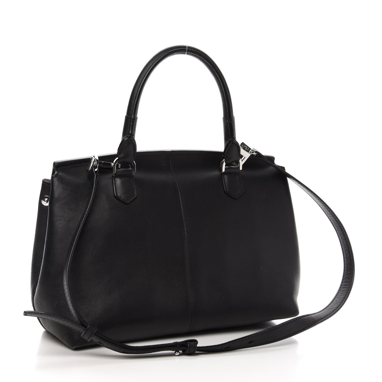 Alexander Wang Lambskin Eyelets Marion Tote Black Silver Hardware 3 of 11