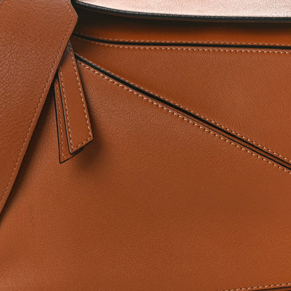 Loewe Calfskin Medium Puzzle Bag Tan 7 of 11
