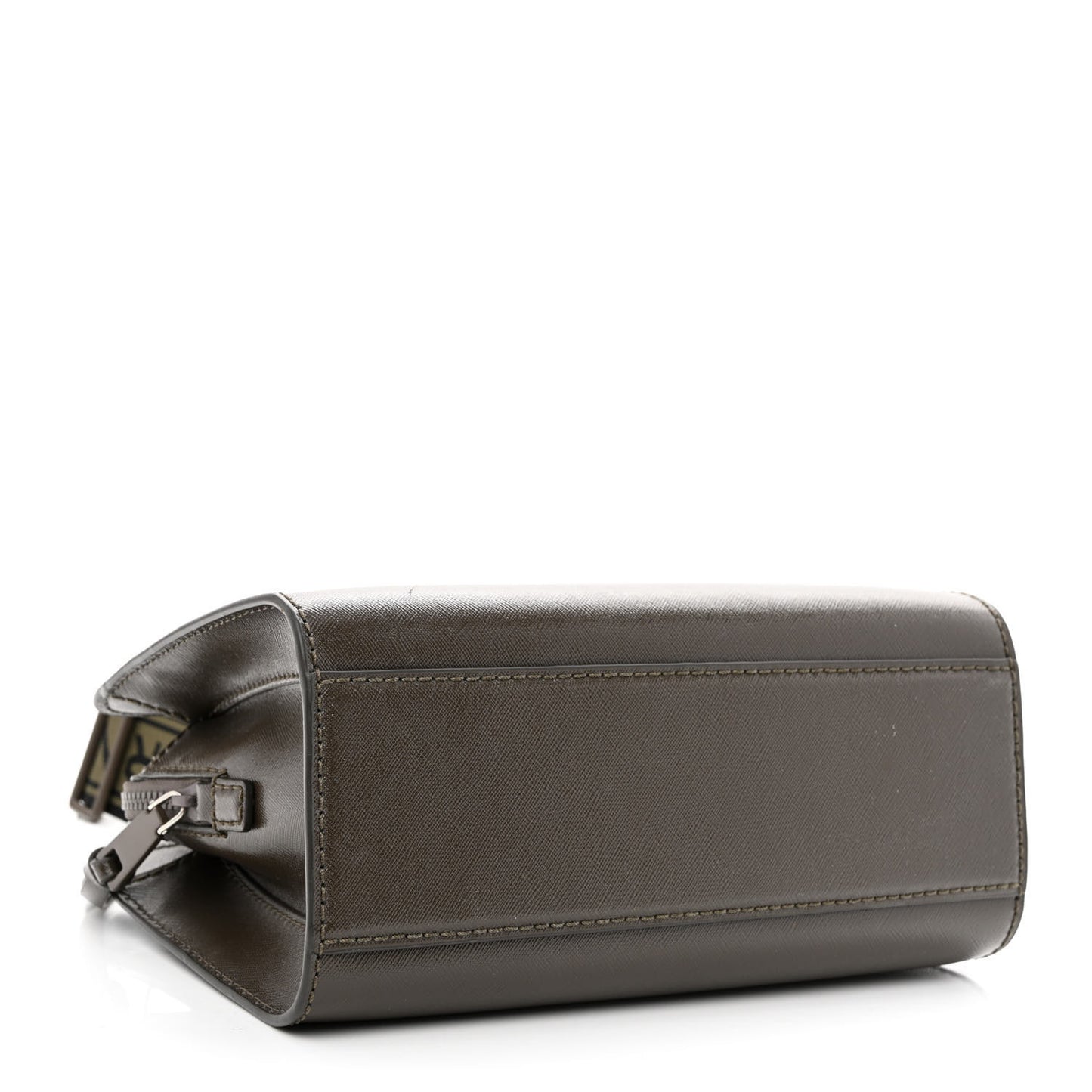Saffiano Little Big Shot Tote Brown