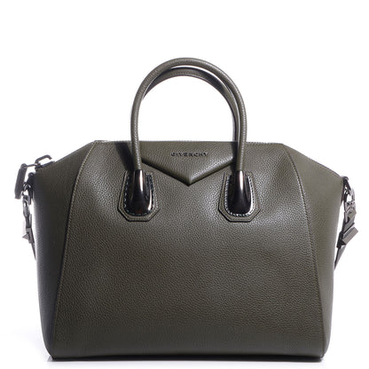 Givenchy Grained Calfskin Medium Antigona Grey 1 of 8