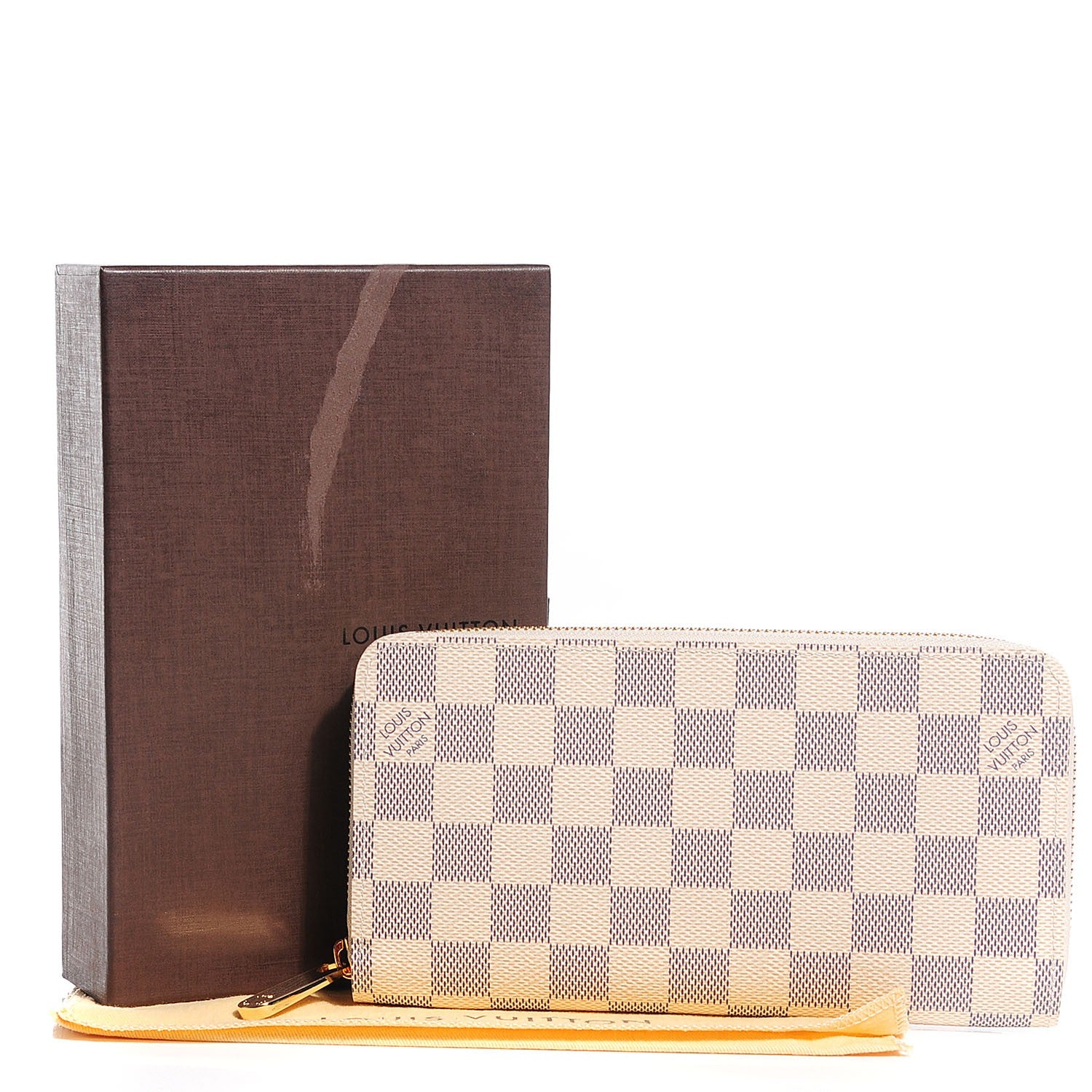 Louis Vuitton Damier Azur Zippy Wallet 5 of 8