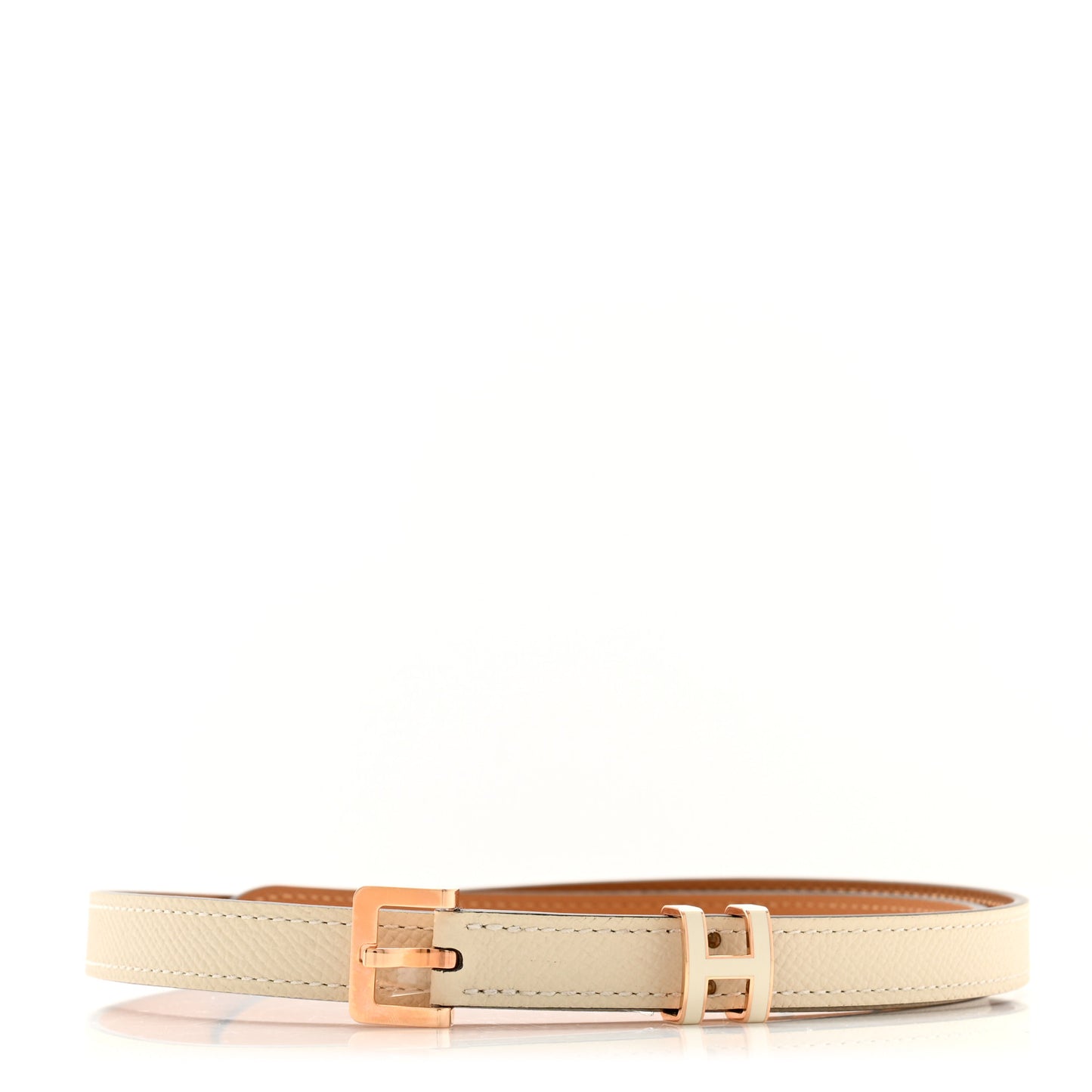 Epsom 15mm Pop H Belt 75 Craie