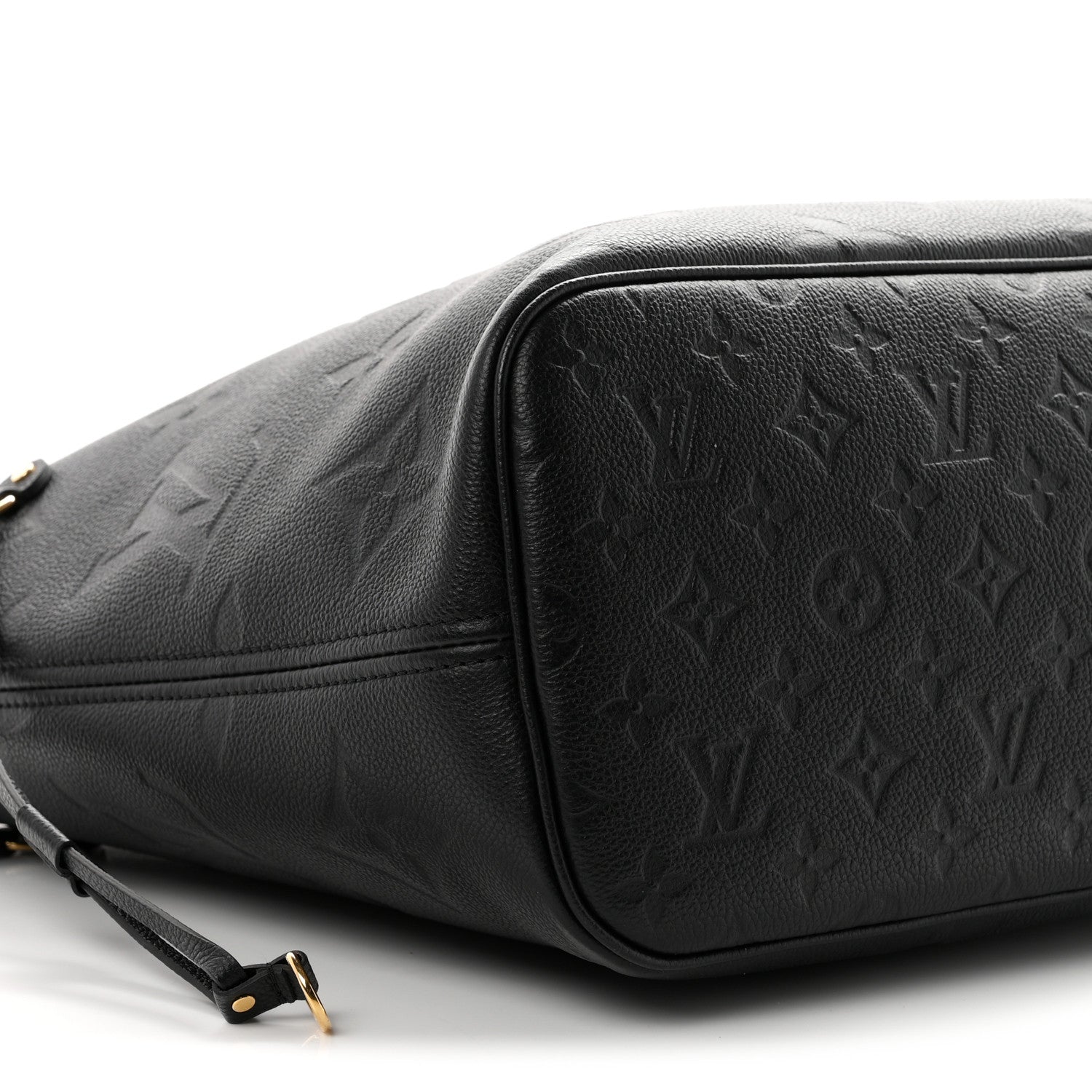 Louis Vuitton Empreinte Monogram Giant Neverfull MM Black 9 of 10