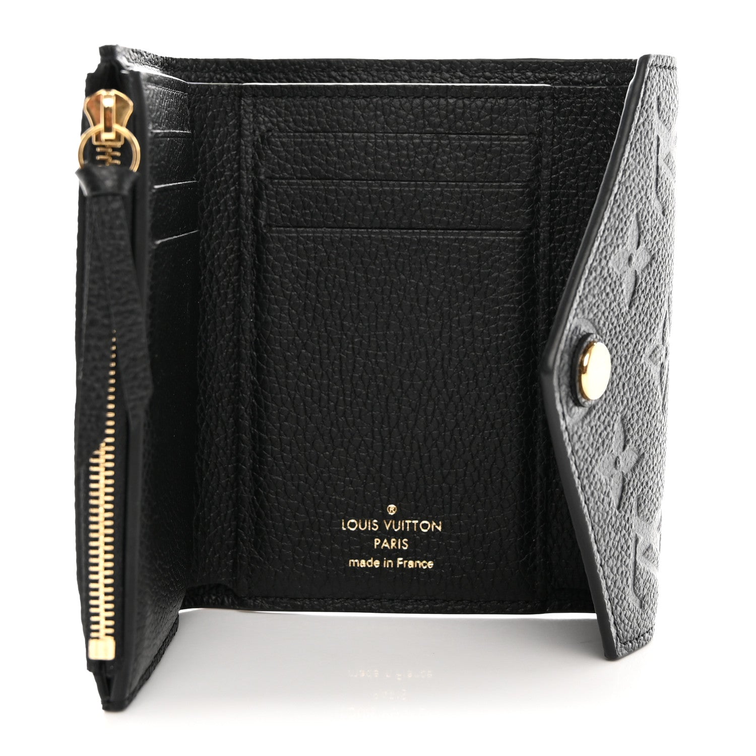 Louis Vuitton Empreinte Victorine Wallet Black 5 of 7