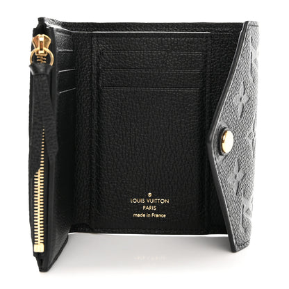 Louis Vuitton Empreinte Victorine Wallet Black 5 of 7
