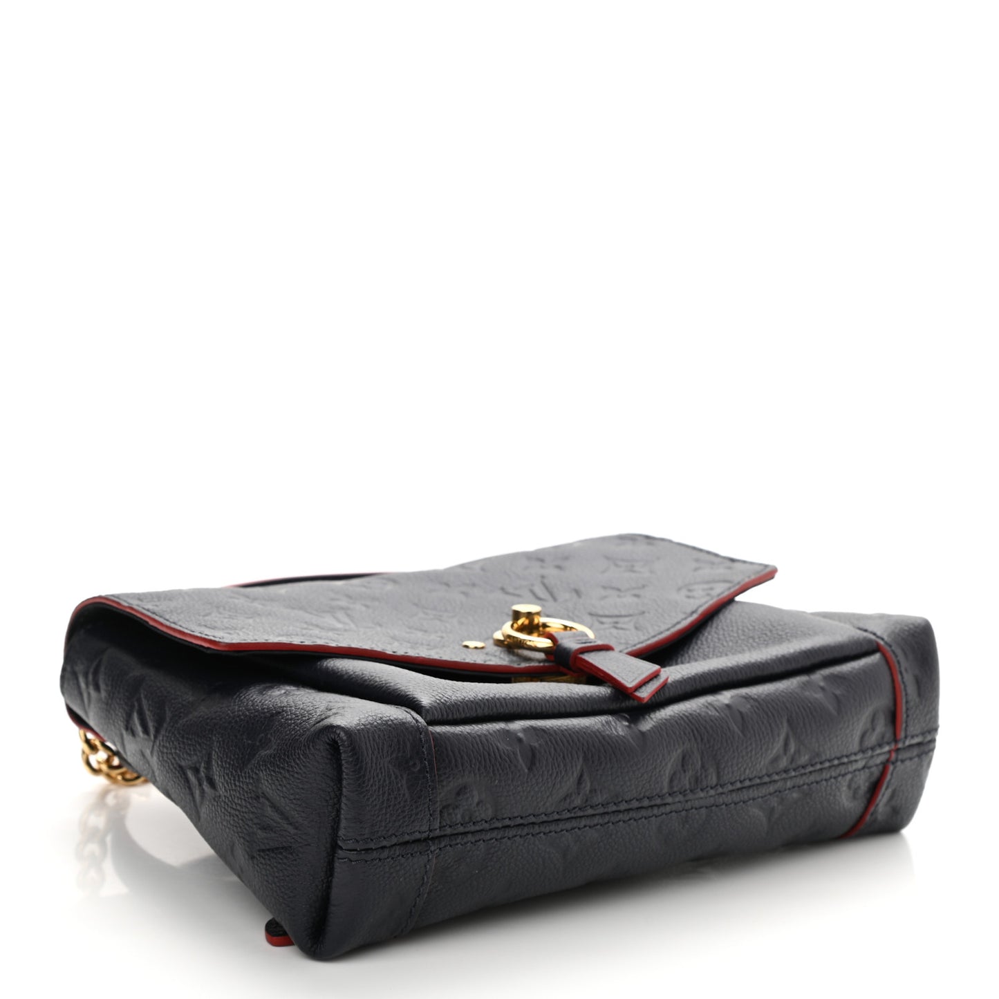Empreinte Blanche BB Marine Rouge
