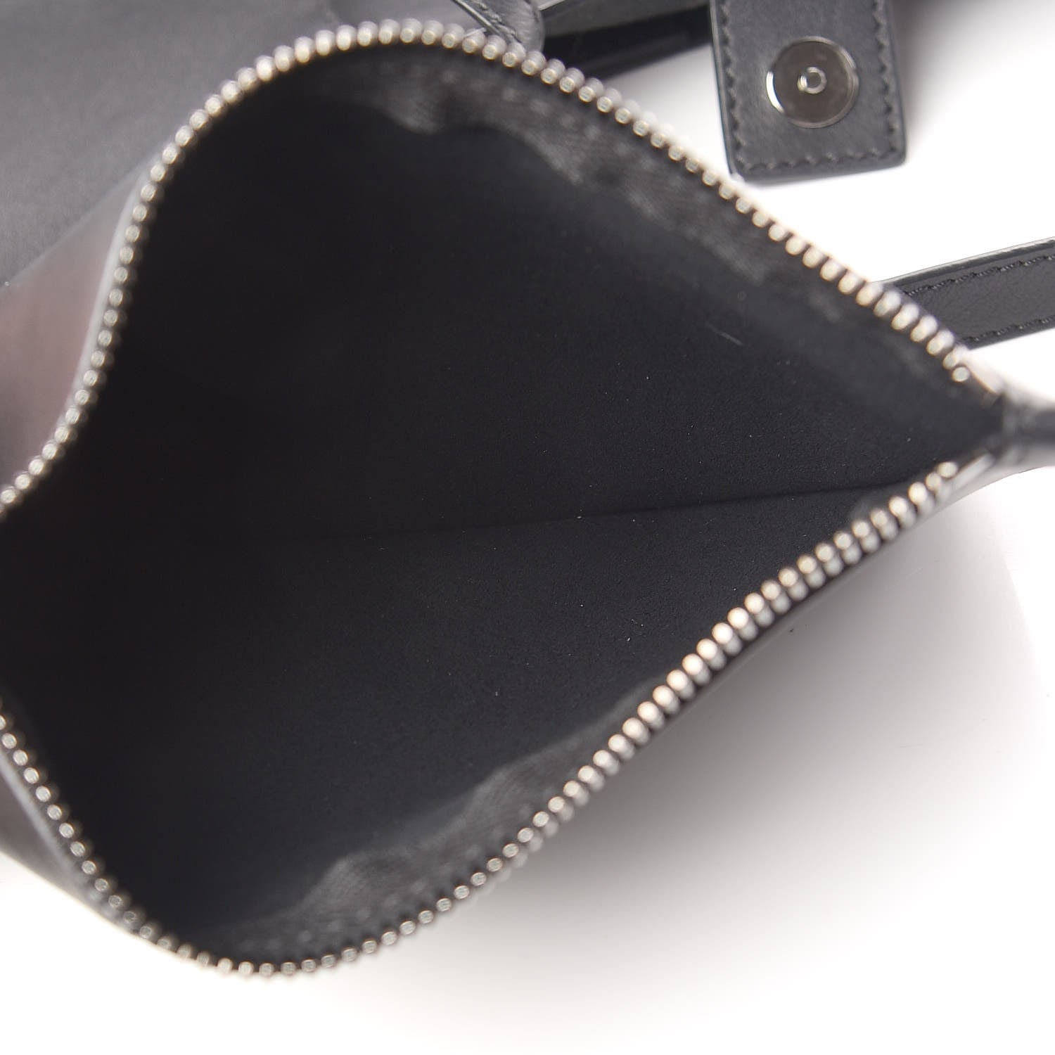Tom Ford Calfskin Perforated Logo Tote Black 7 of 13