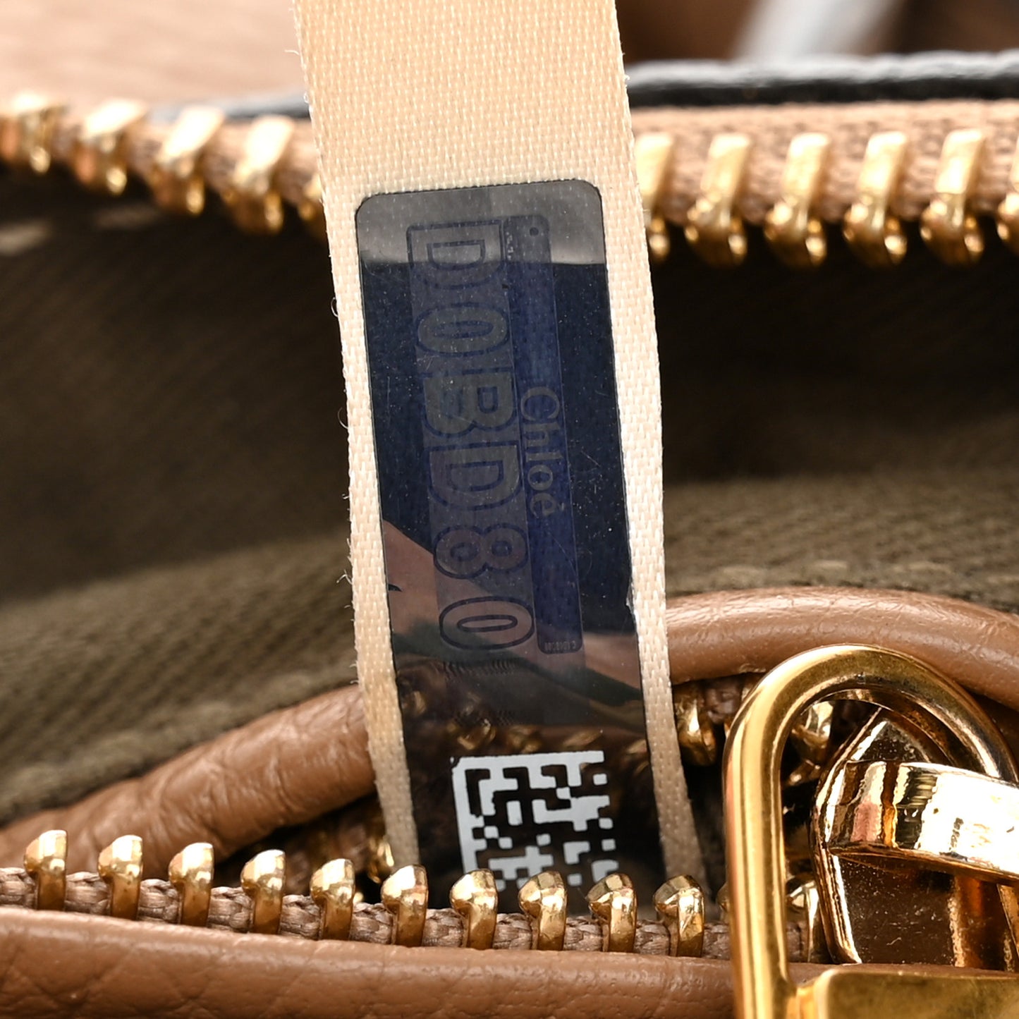 Calfskin Small Marcie Satchel Nut