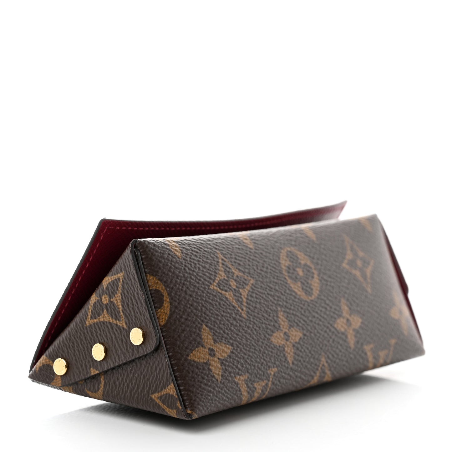 Monogram Rivet Pochette Fuchsia