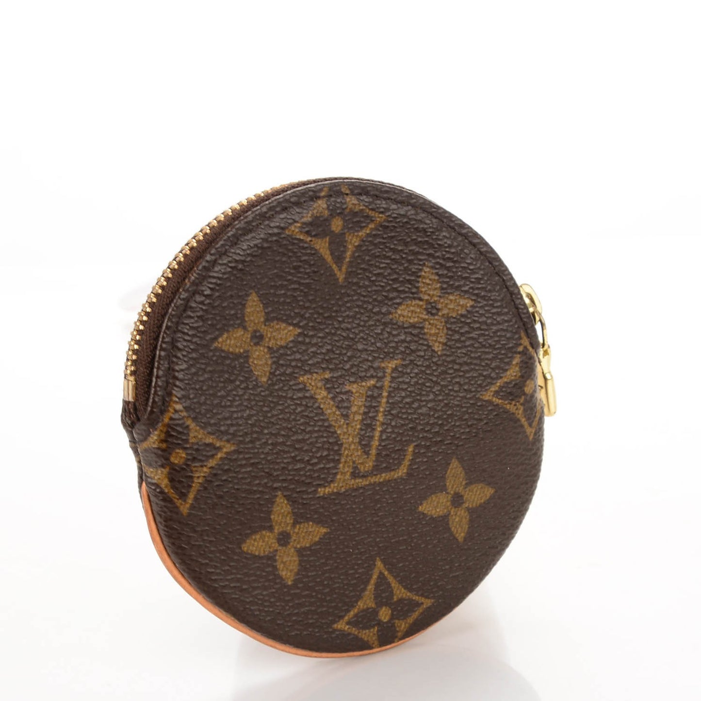 Monogram Round Coin Purse