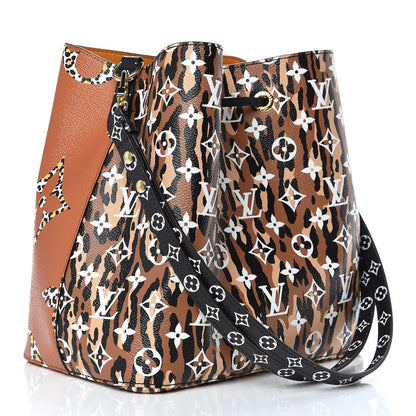 Louis Vuitton Monogram Giant Jungle NéoNoé Caramel 3 of 9