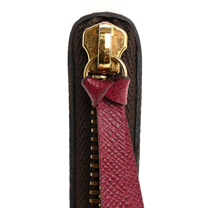 Louis Vuitton Monogram Clemence Wallet Fuchsia 13 of 14
