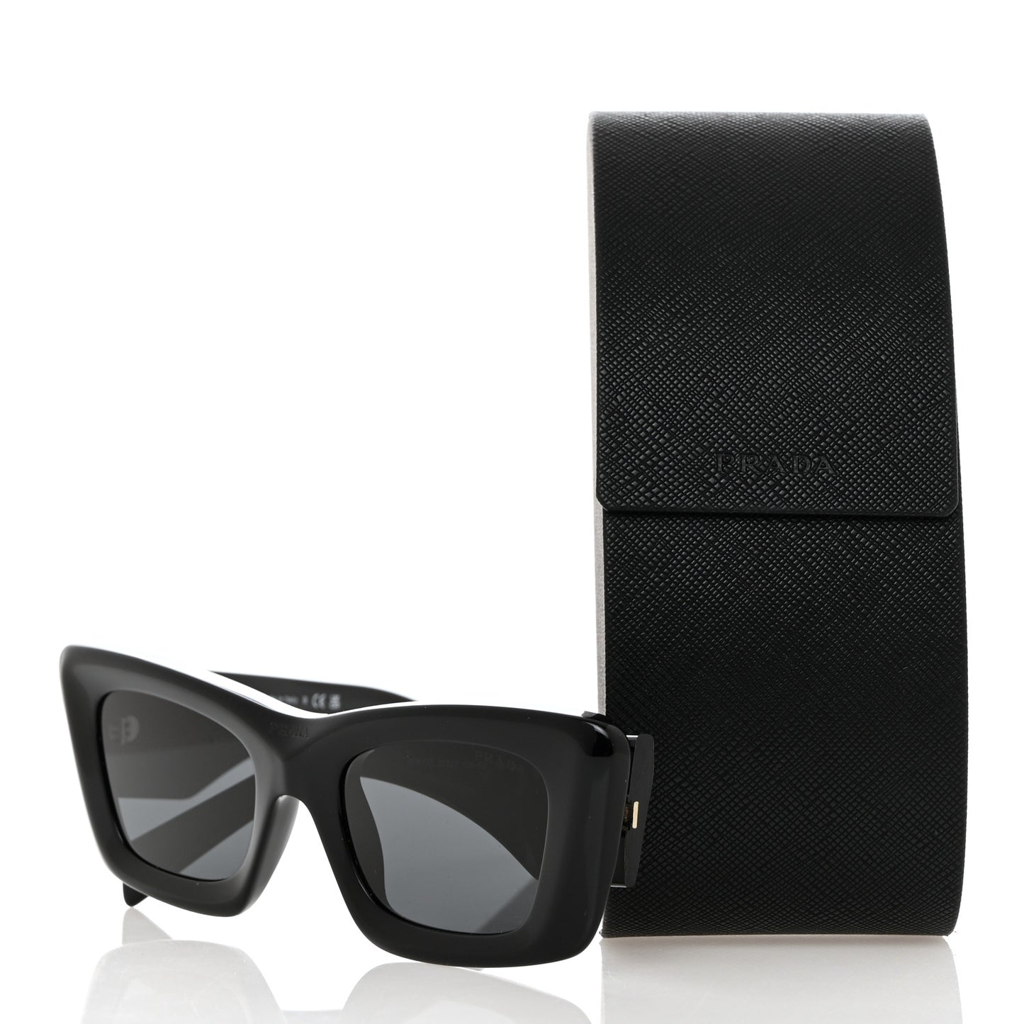Acetate Symbole Sunglasses SPR 13Z Black