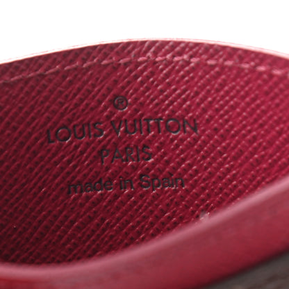 Louis Vuitton Monogram Card Holder Fuchsia 6 of 6