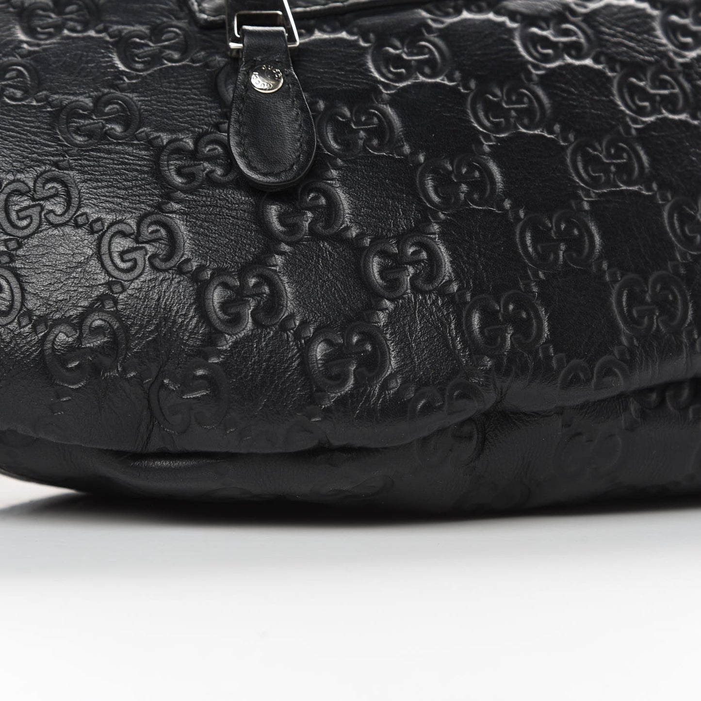 Guccissima Web Belt Bag Black