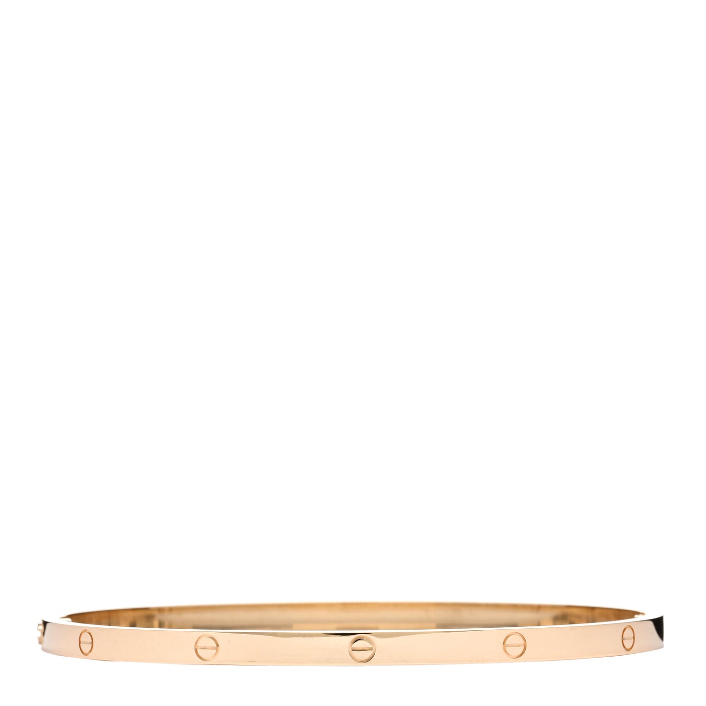 18K Yellow Gold Small LOVE Bracelet 20