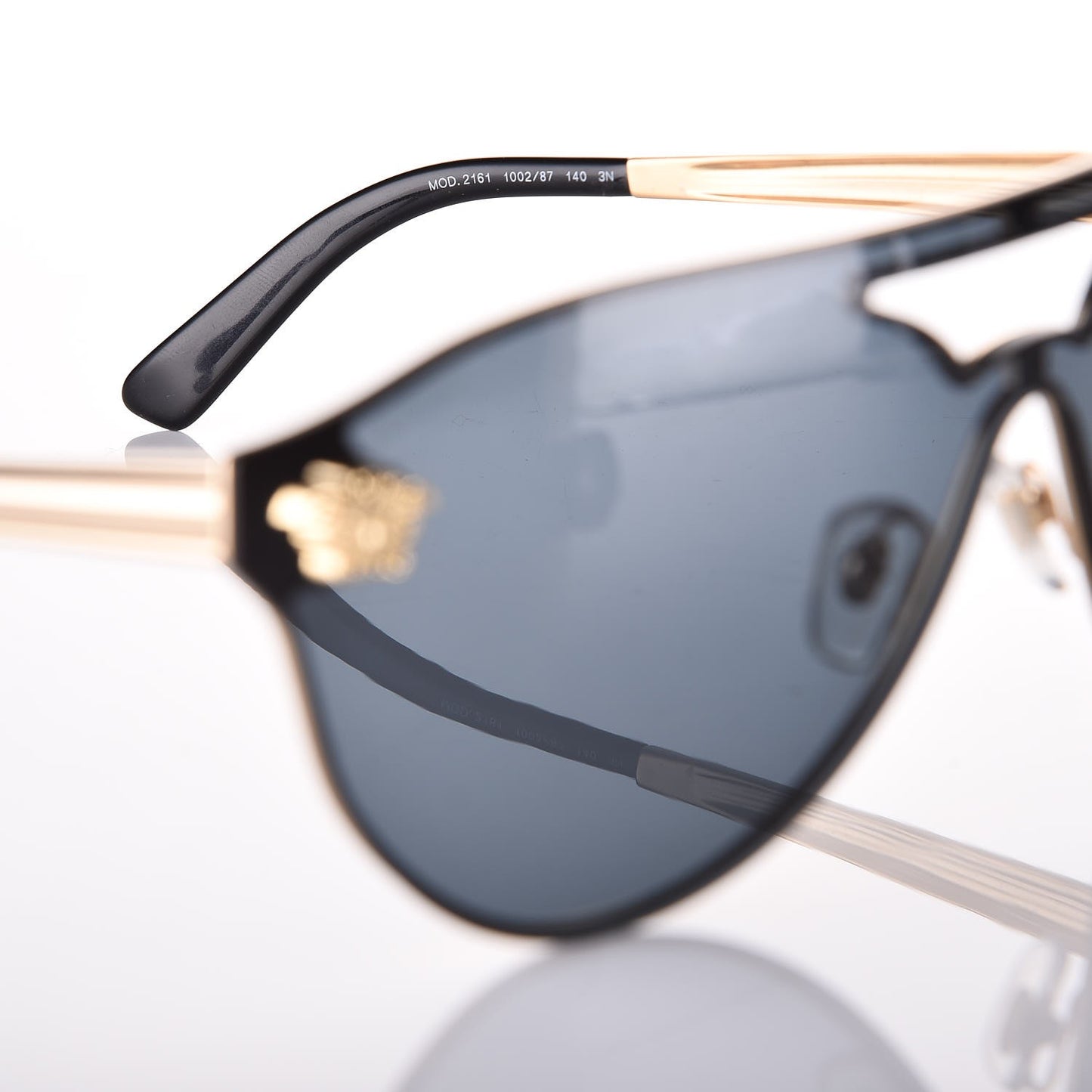 Aviator Sunglasses VE2161 Gold Black
