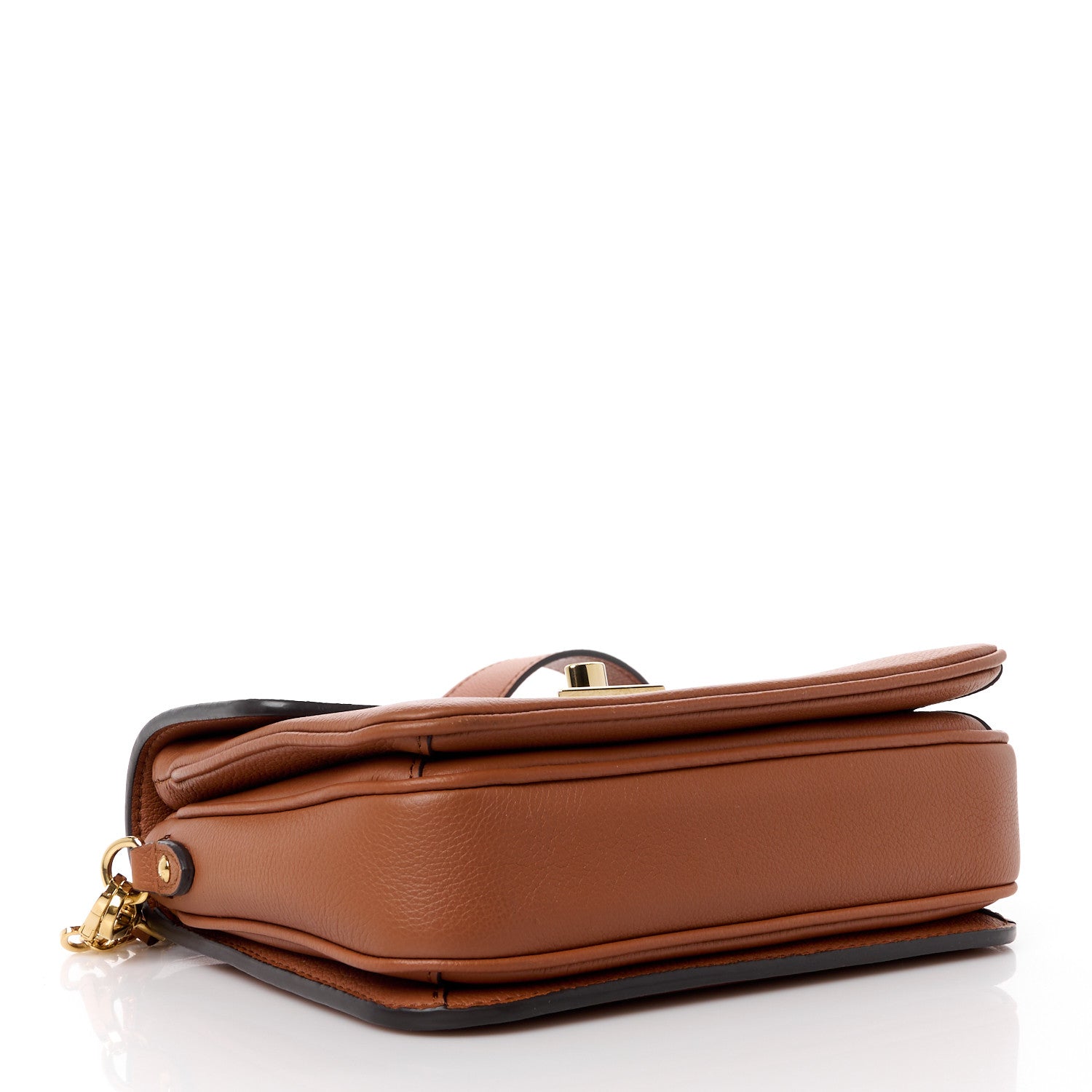 Louis Vuitton Grained Calfskin Lockme Oxford Cognac 4 of 16
