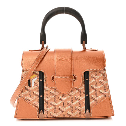 Goyard Goyardine Precious Metal Structure Mini Saigon Rose Gold 1 of 11