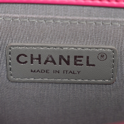 Chanel Velvet Quilted Small Boy Flap Fuchsia 6 of 15
