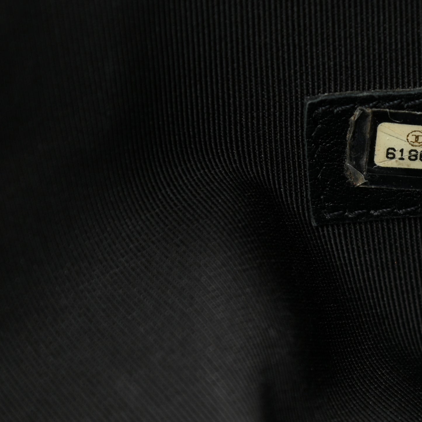 Caviar Quilted Bowler Black