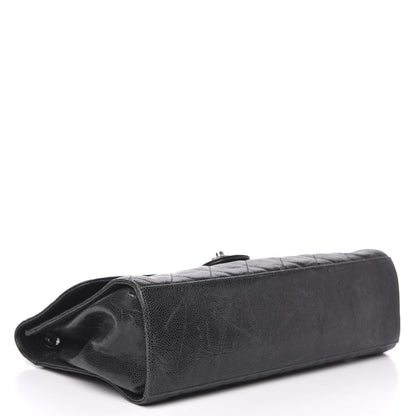 Chanel Crumpled Grained Calfskin Jumbo CC Crave Flap 4 of 12