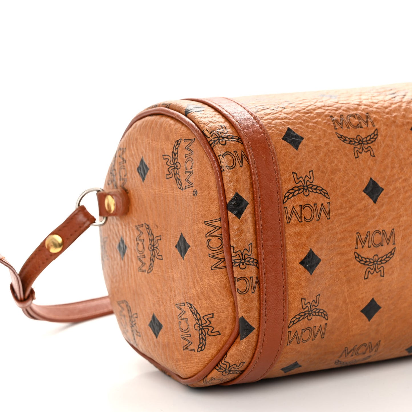 Visetos Barrel Bag Cognac