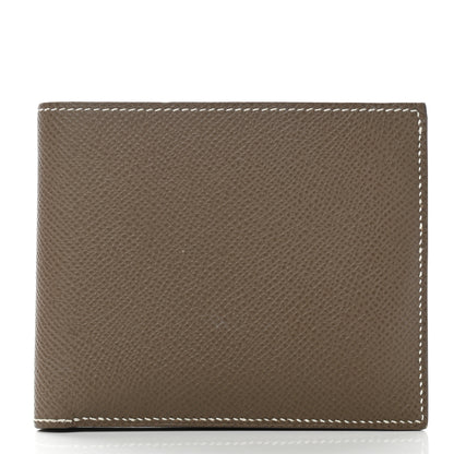 Hermes Epsom MC2 Compact Wallet Etoupe 1 of 13