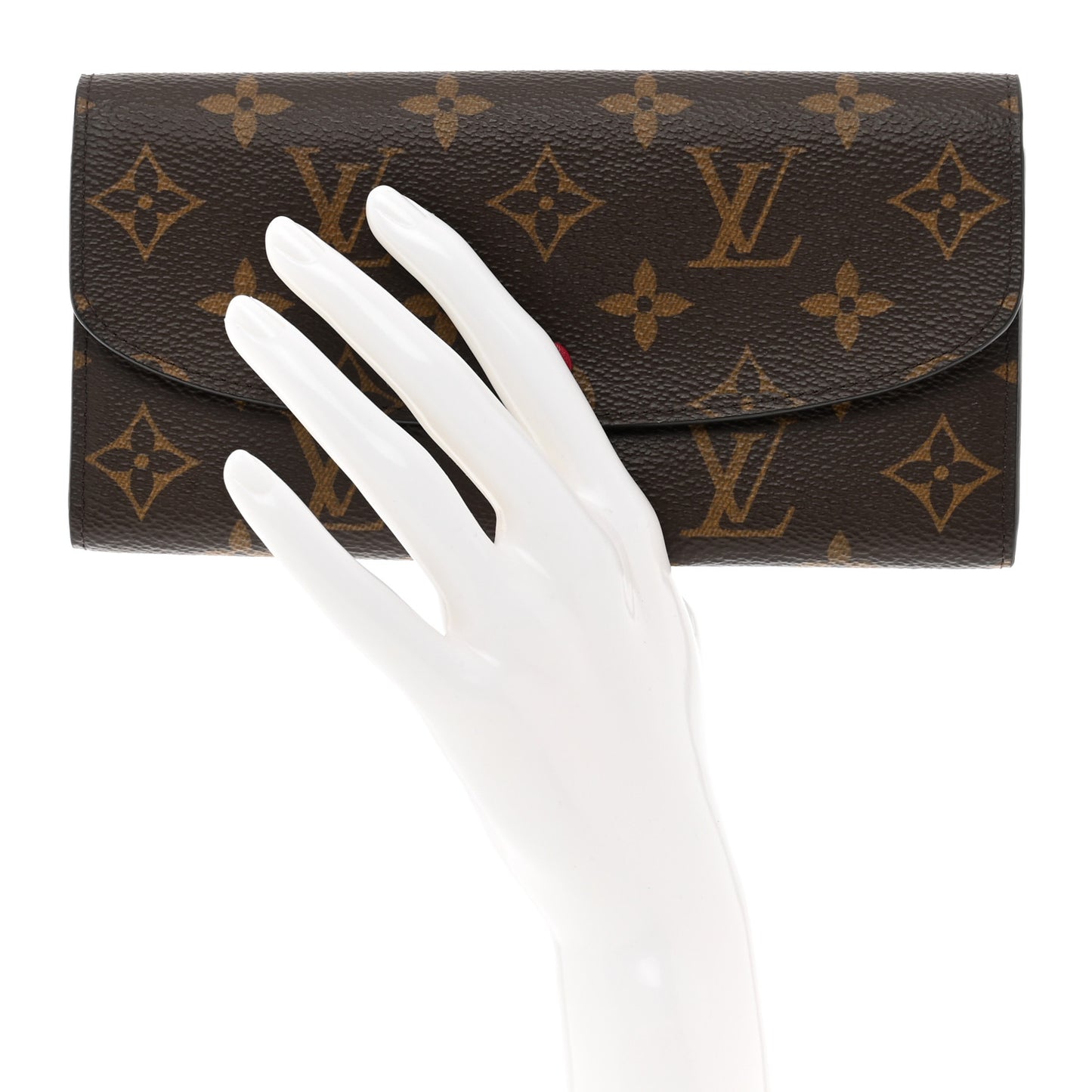 Monogram Emilie Wallet Fuchsia